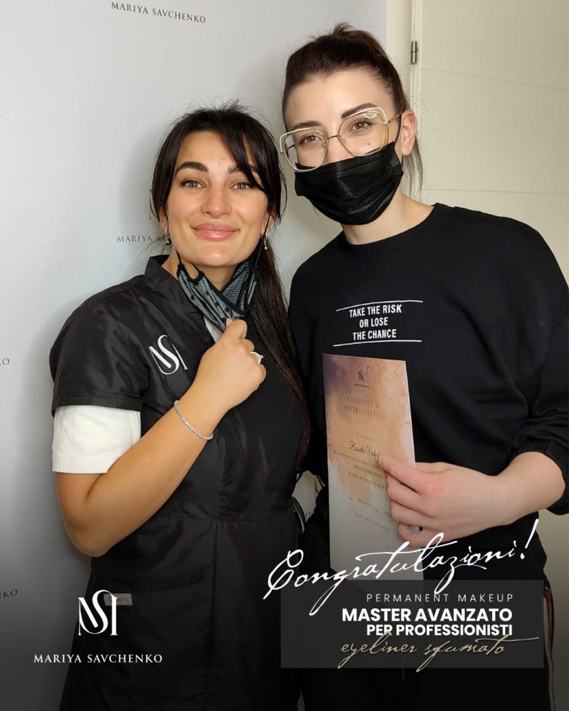 Corso avanzato dermopigmentazione, Master Eyeliner sfumato