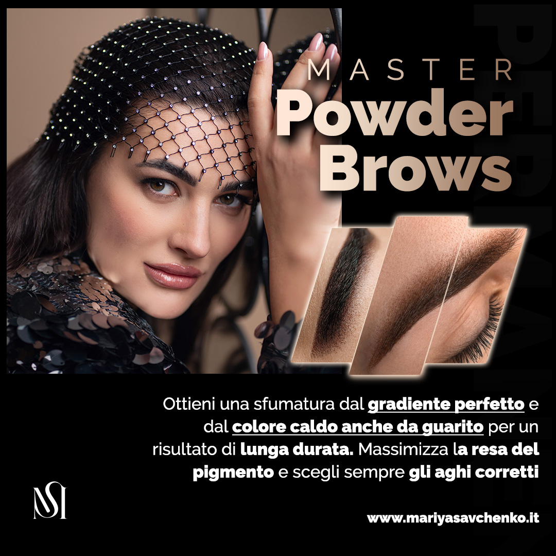 Master Powder Brows – Corso Sopracciglio tecnica pixel